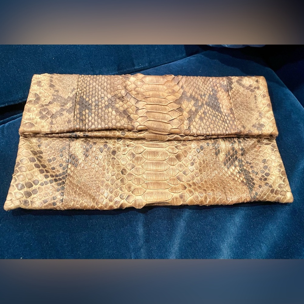 Vintage Presmer Python Clutch